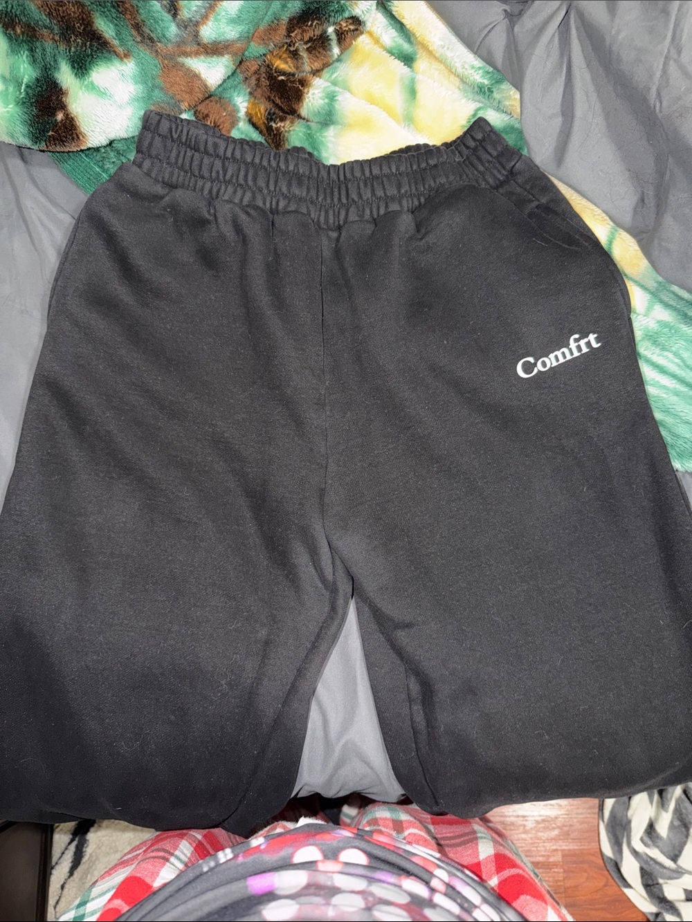 Comfrt Women’s Black Jogger Shorts - Cozy Track Shorts
